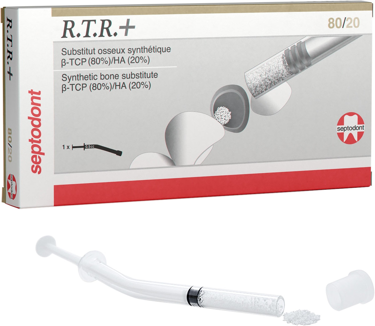 R.T.R. + 80/20 - Spuitje 0,5 cm³ gebogen, per stuk