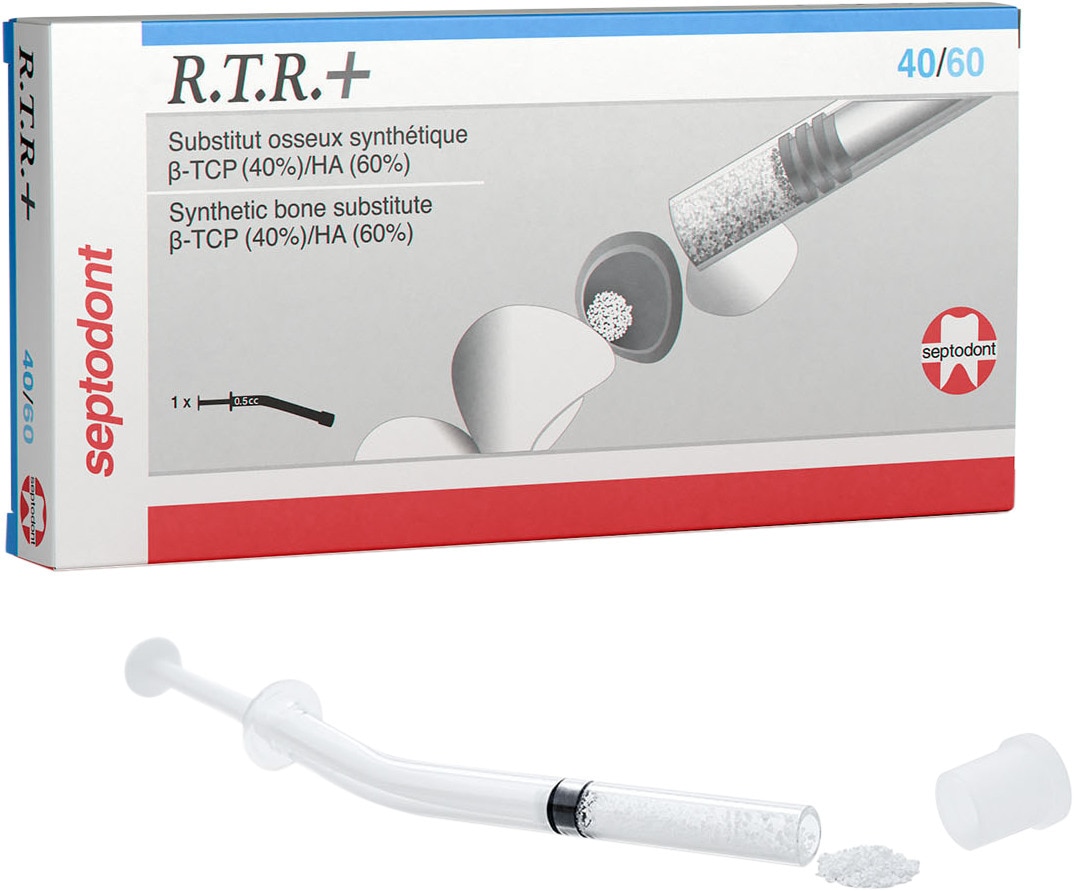 R.T.R. + 40/60 - Spuitje 0,5 cm³ gebogen, per stuk