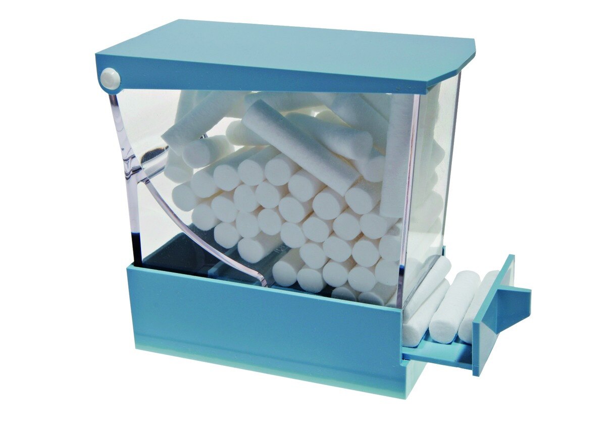 Distributeur avec tiroir HENRY SCHEIN - Bleu