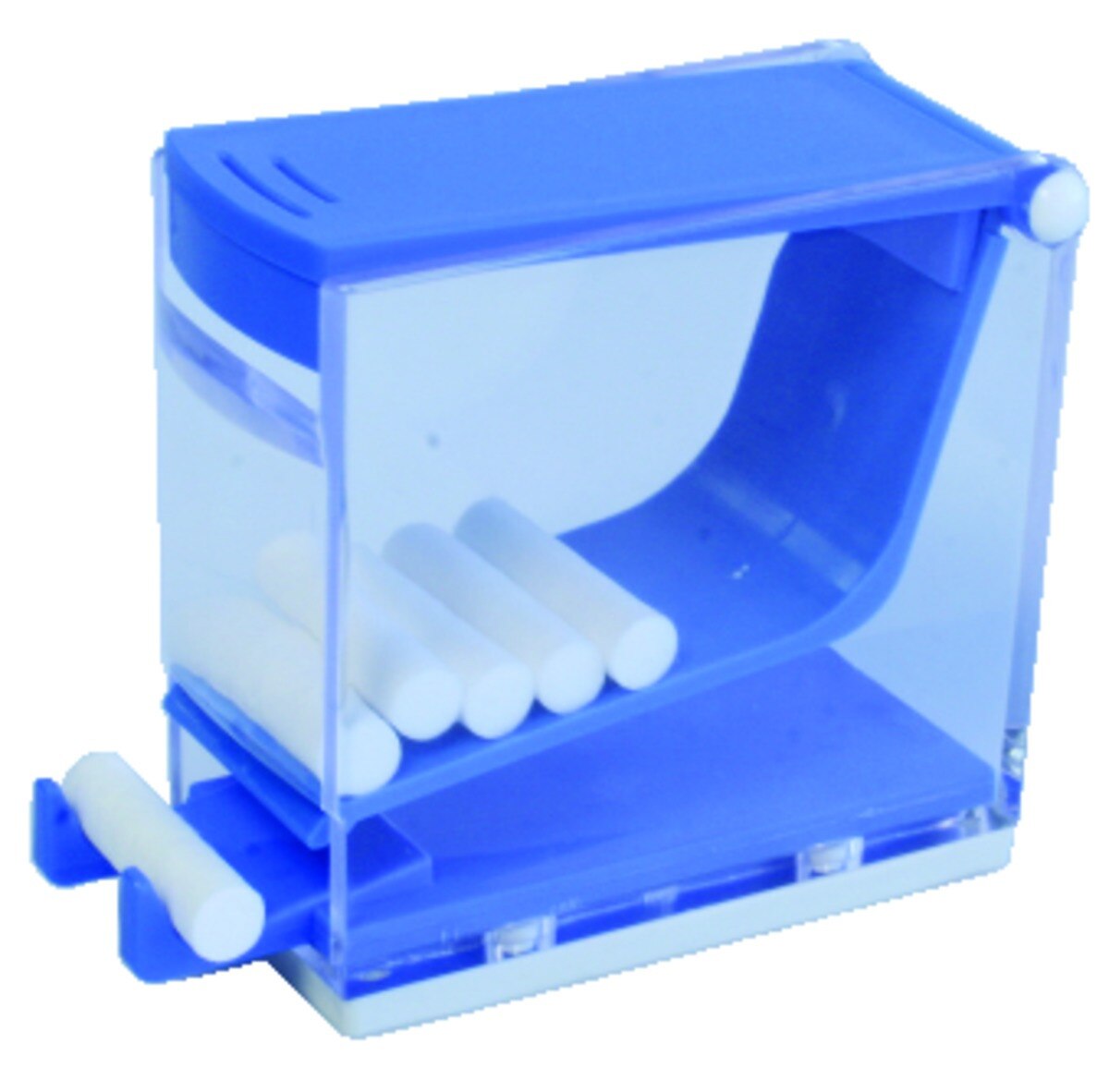 Distributeur avec poussoir HENRY SCHEIN - Bleu