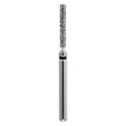 Maxima Diamond Bur Friction Grip Super Coarse Flat End Cylinder 837-012SC 5/PK