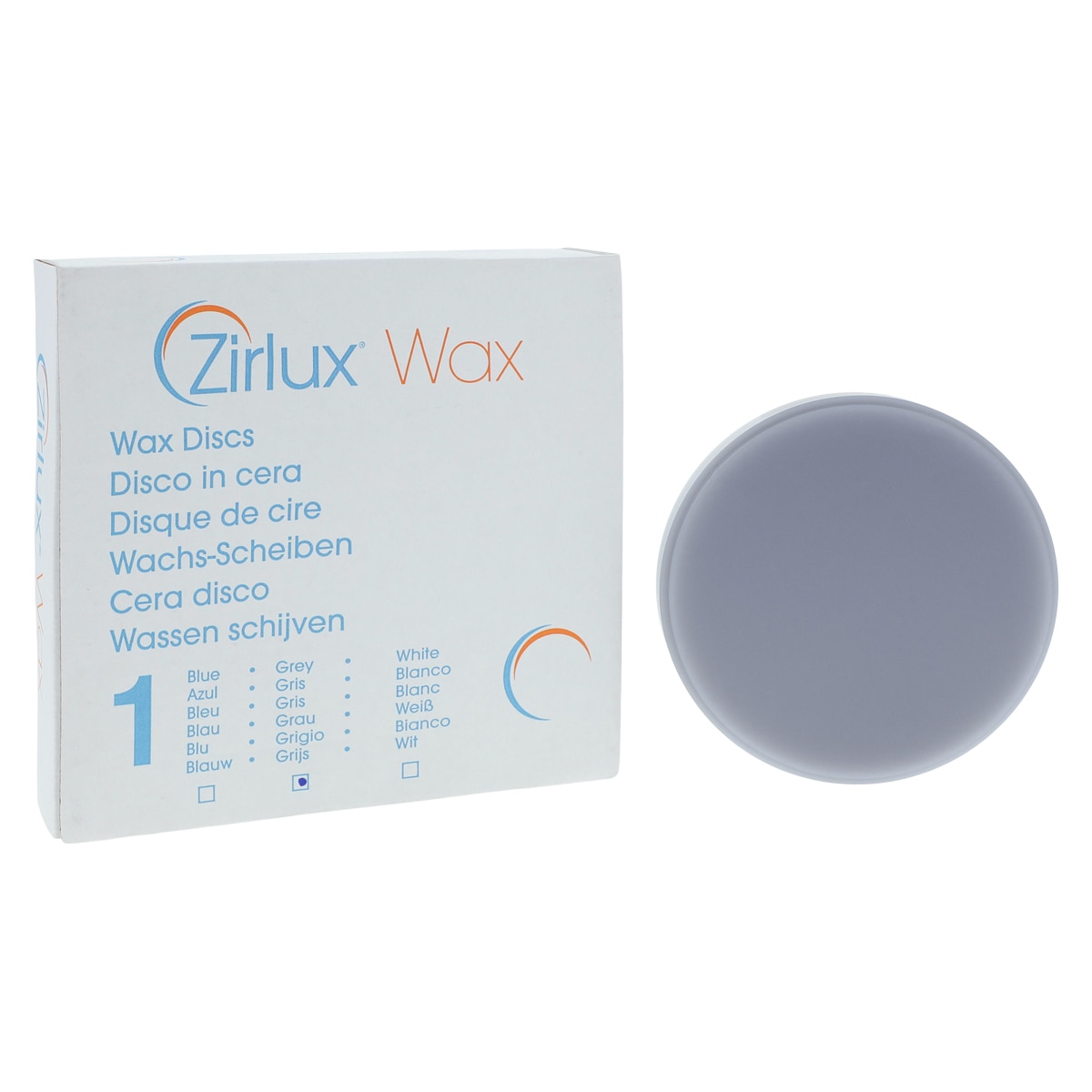 Zirlux Disc Wax Gray 98.5x14 Ea