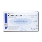 Criterion Vinyl Gloves Powder Free - M, 100 stuks