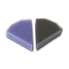 Endo Organizer Ring inzet - Verpakking, 25x lavendel en 25x grijs
