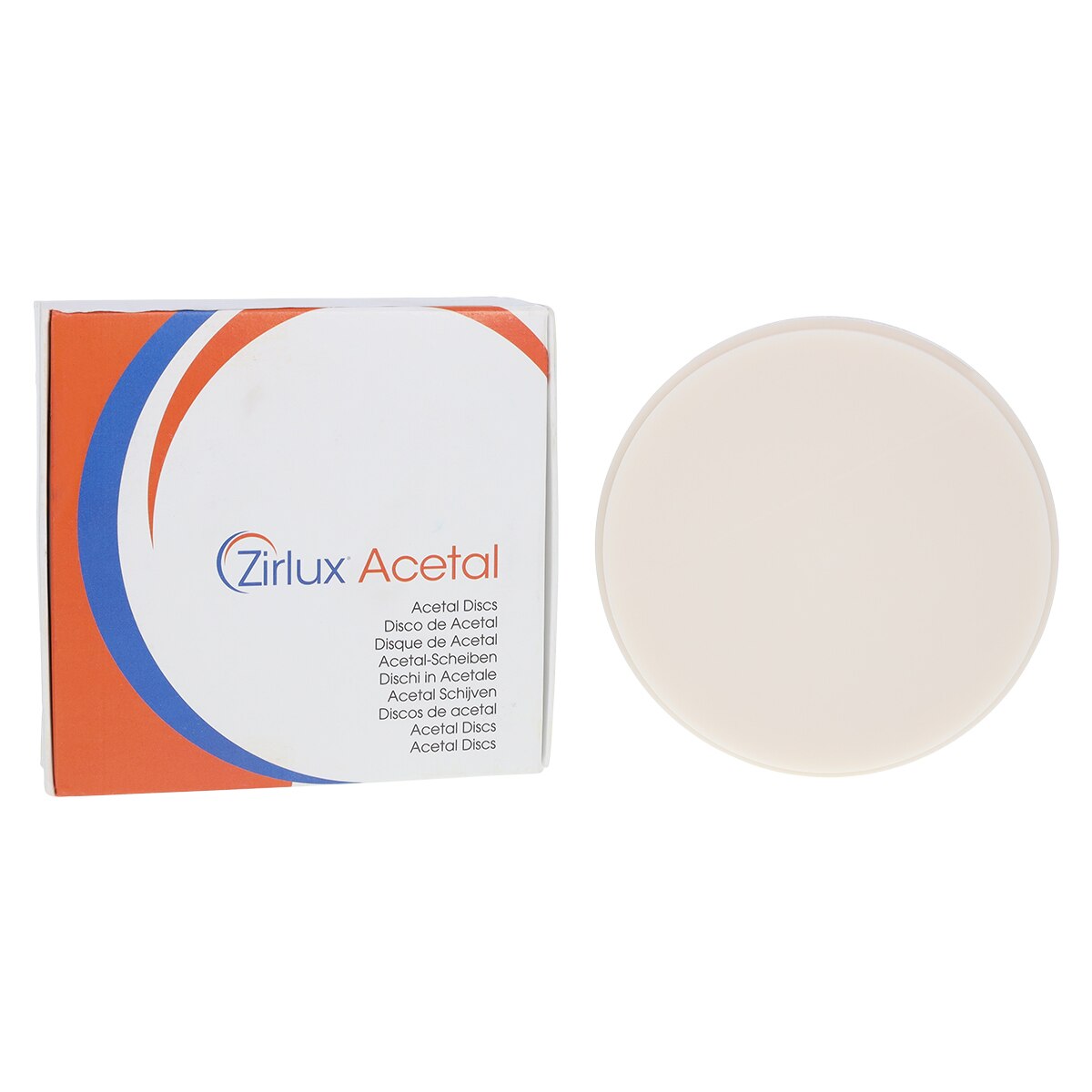 Zirlux Acetal Disc Resin G2 98x20 Ea