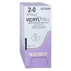 Vicryl Plus Suture 2-0 27" Triclosan/Polyglactin 910 Braid CT-2 Undyed 36/Bx