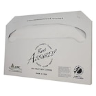 Rest Assured Toilet Seat Cover White 5000/Ca