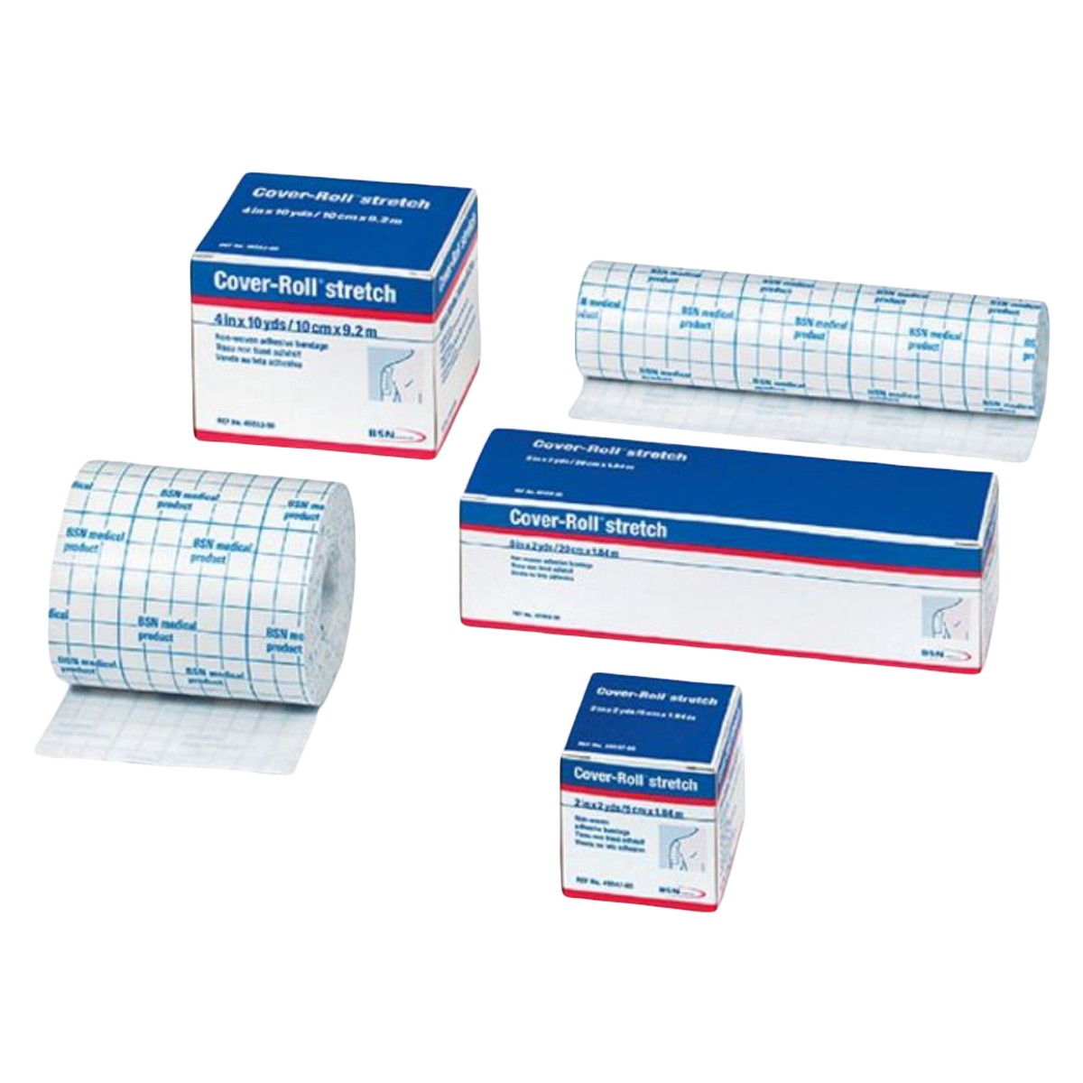 Cover-Roll Bandage Elastic 6"x10yd White Ea