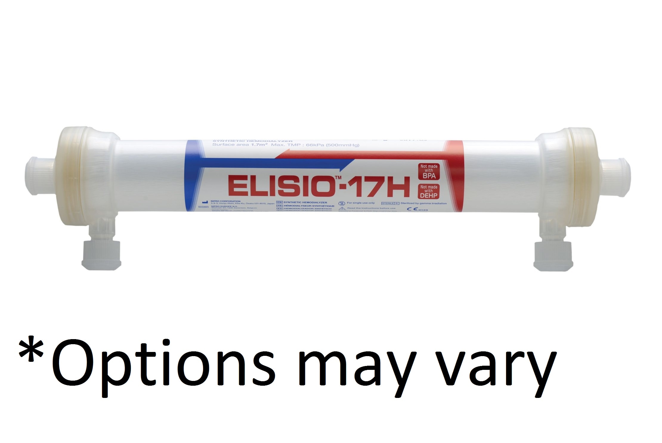 Dialyzer Elisio Polynephron Single Use 2.5m2 24/Ca