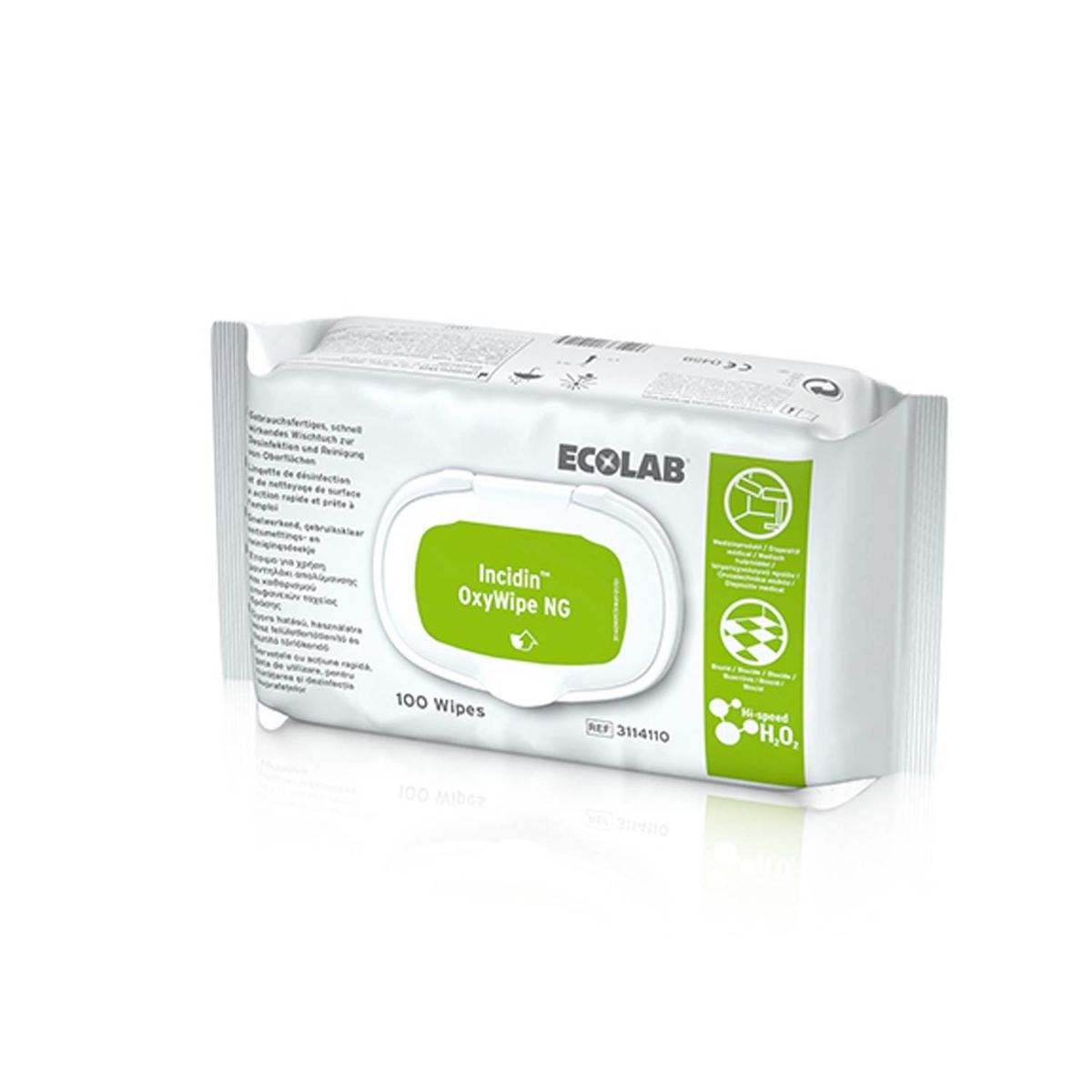 Incidin OxyWipe NG - 20 x 20 cm doekjes, per 100 stuks