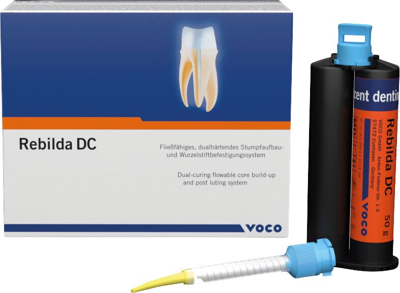 Rebilda DC fluorescent, cartridge - Dentin, 50 g