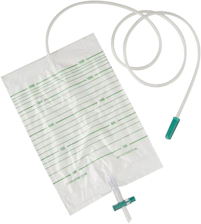 Urinezak met terugloopventiel 2L - per 10 stuks