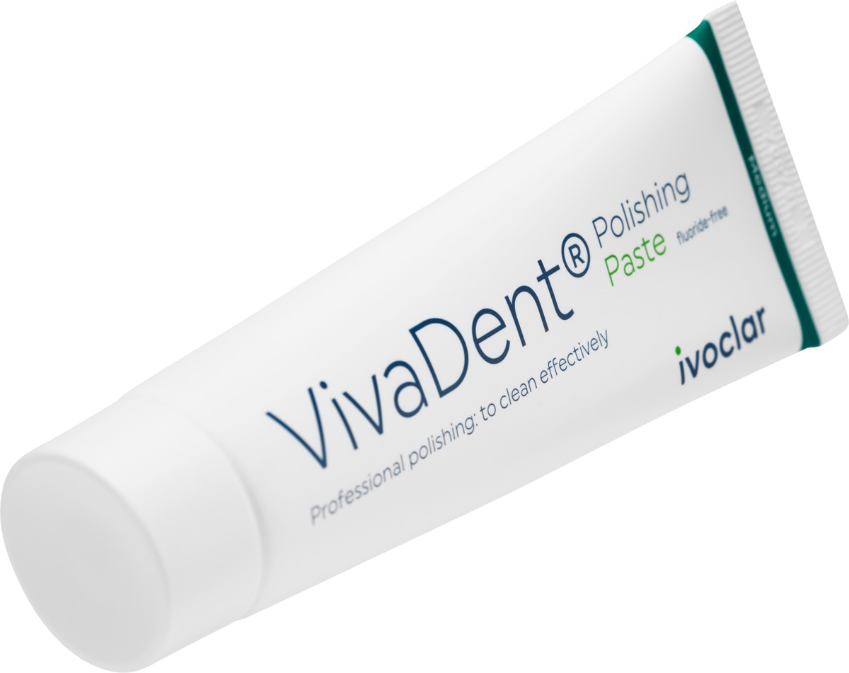 VivaDent Polishing Paste in Tube - Medium, Neutraal zonder fluoride, 80 g