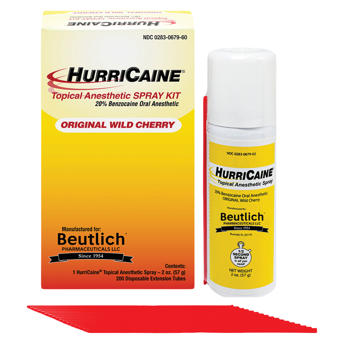 HurriCaine Topical Anesthetic Spray Kit Each