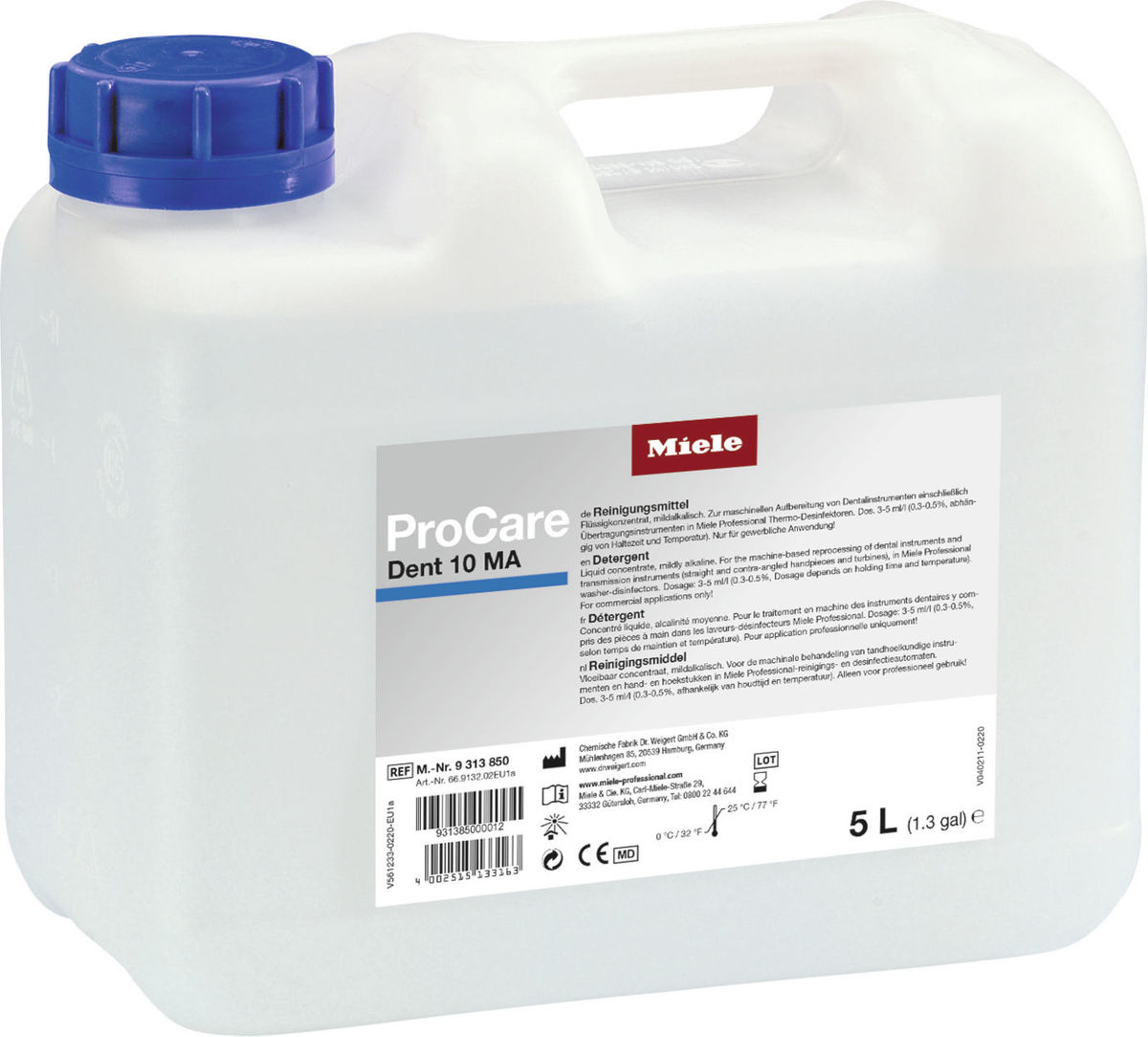 ProCare Dent 10 MA - Can, 5 liter