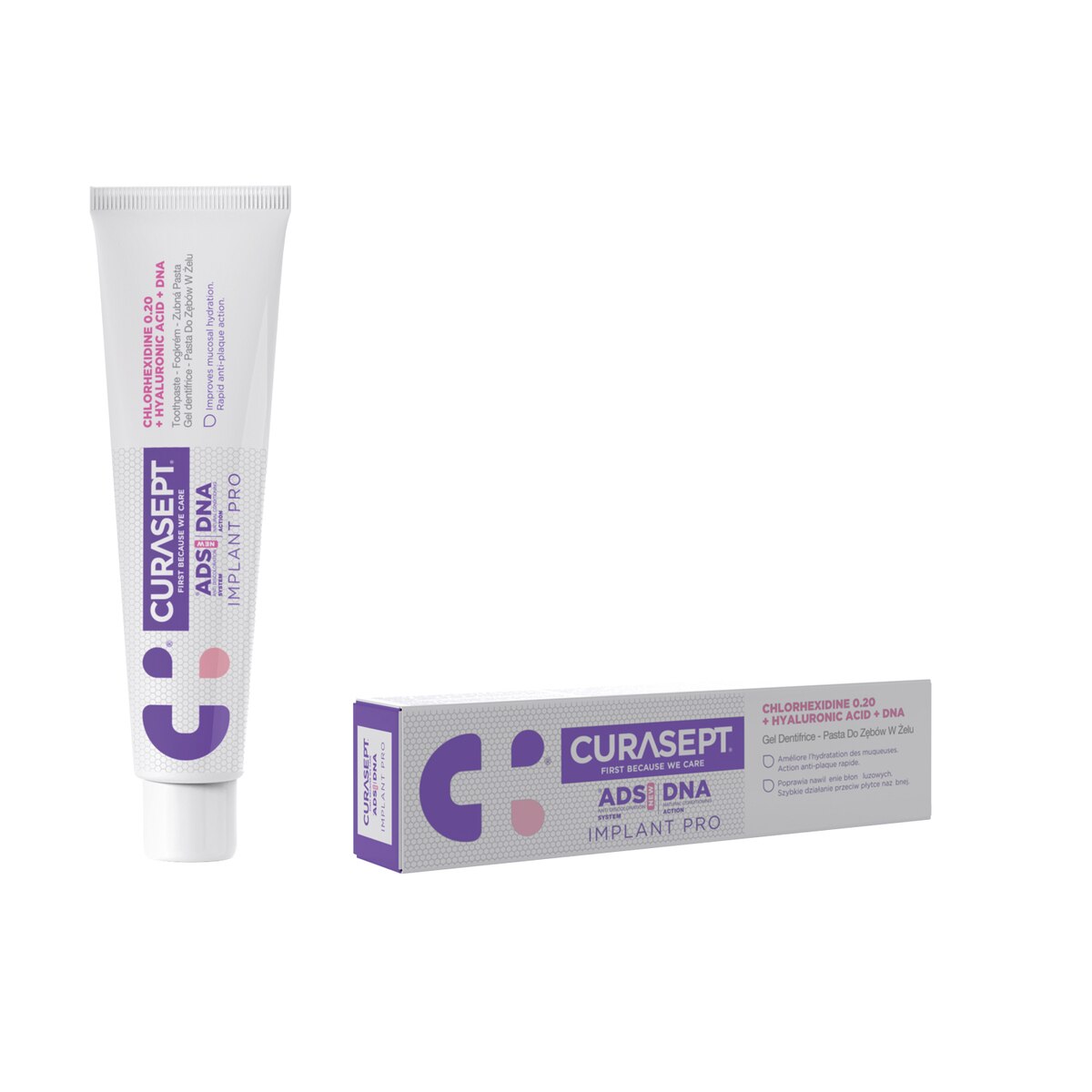 Curasept Tandpasta ADS DNA 720 Implant Pro - Tube, 75 ml