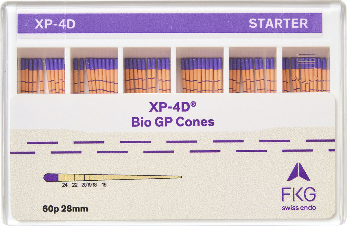 XP - 4D Bio GP Cones - Starter, 60 stuks