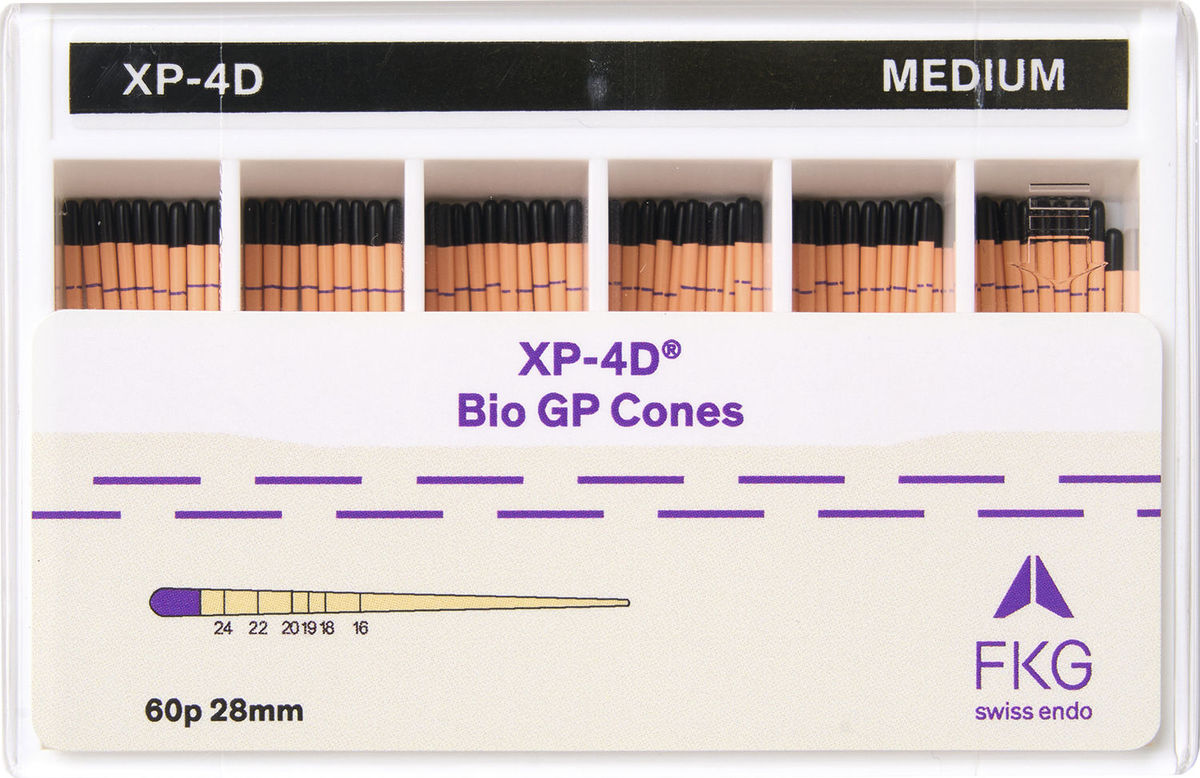 XP - 4D Bio GP Cones - Medium, 60 stuks
