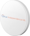 Zirlux Independence ML Zirconia Disc A2 98 x 25 mm Each