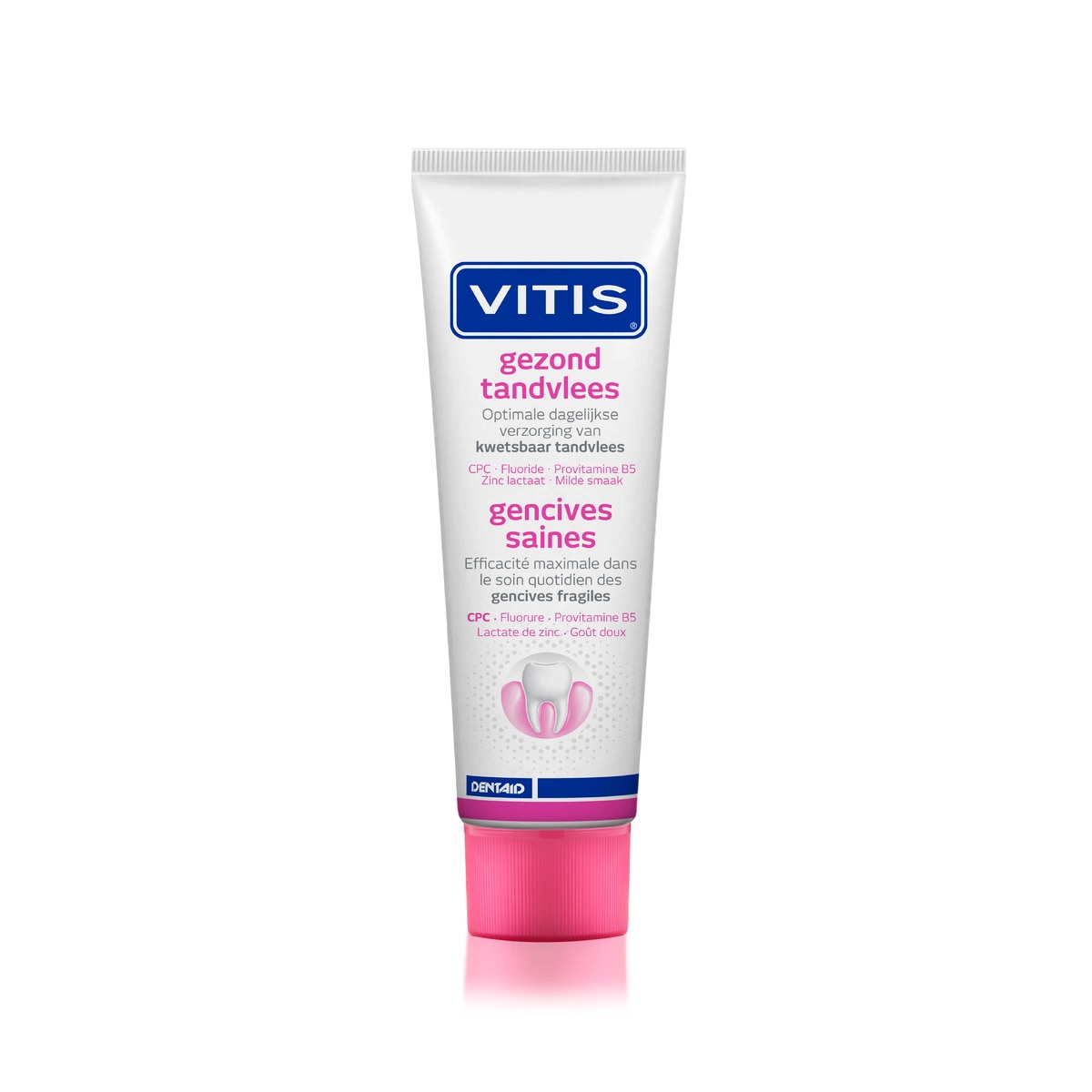 VITIS Gezond Tandvlees Tandpasta - Tube, 75 ml