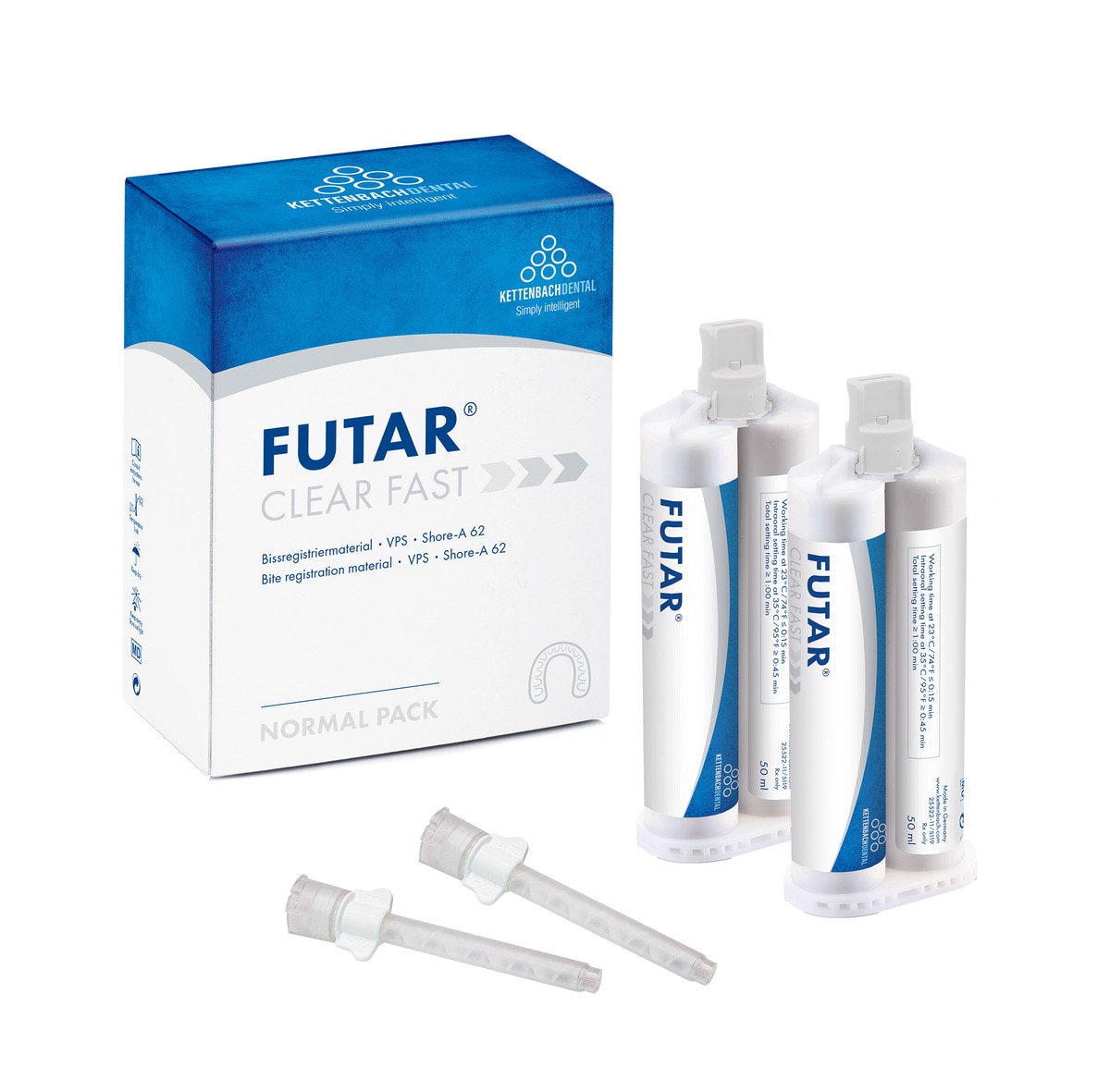 Futar Clear Fast - Navulverpakking - 2 x 50 ml