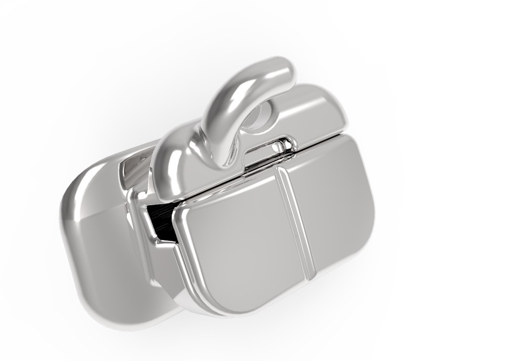CARRIERE SLX 3D Metal Self Ligating Bracket .022 - UR7 HK (977-UR7-HK-10), 10 stuks