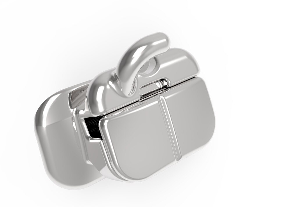 CARRIERE SLX 3D Metal Self Ligating Bracket .022 - UL6 HK (977-UL6-HK-10), 10 stuks