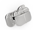 CARRIERE SLX 3D Metal Self Ligating Bracket .022 - UL6 HK (977-UL6-HK-10), 10 stuks