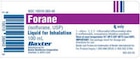 Forane Inhalation Solution 99.9% Bottle 100mL 6/Package