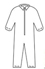 Coverall Polypropylene 2X Large 25/CA