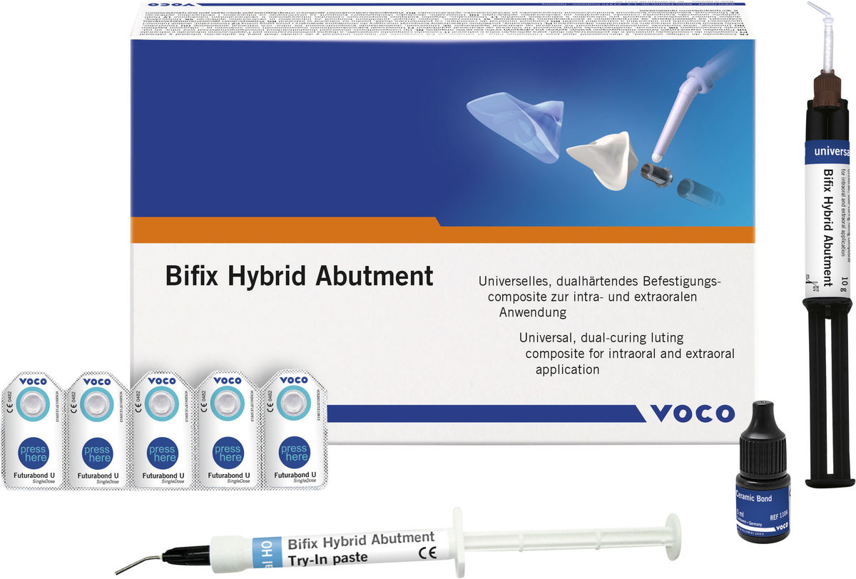Bifix Hybrid Abutment QM - Implant set universal HO - Implant set QuickMix