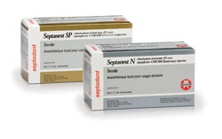 Septanest N Articaine HCl 4% Epinephrine 1:200,000 1.7 mL 50/Bx