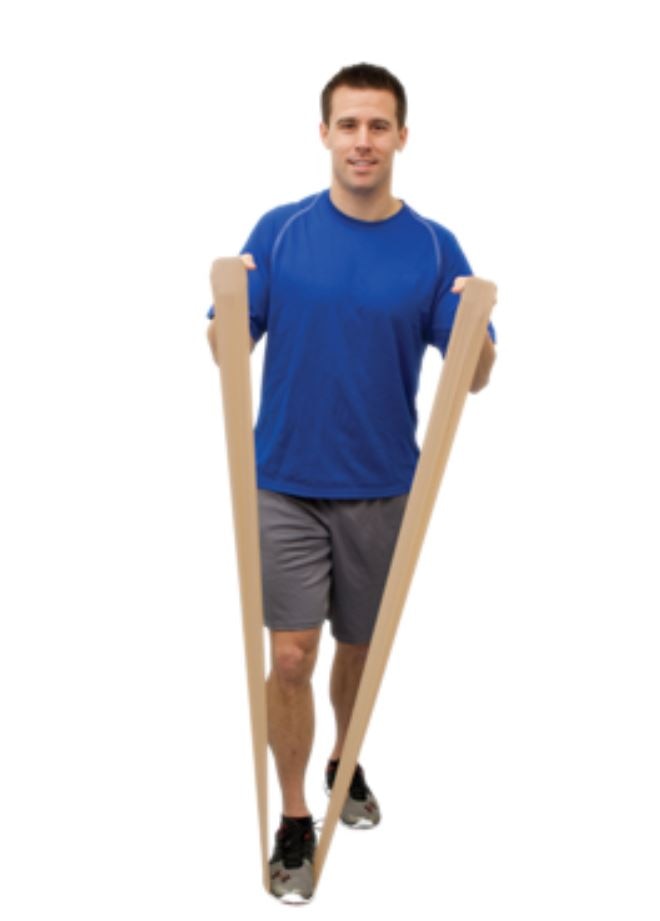 Val-u-Band Exercise Band 50ydx5" Pear Level 0