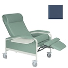 CareCliner Clinical Recliner Vinyl 450lb Capacity Blue Ridge Ea