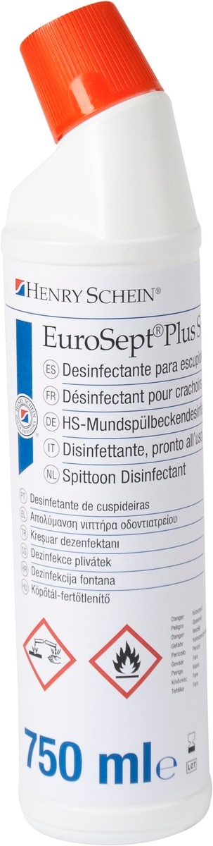 EuroSept Plus Spittoon Reiniger - Fles, 750 ml
