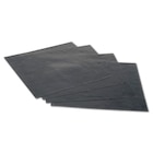 Dental Dam poedervrij zwart - Medium, 6 x 6 inch, 36 vellen