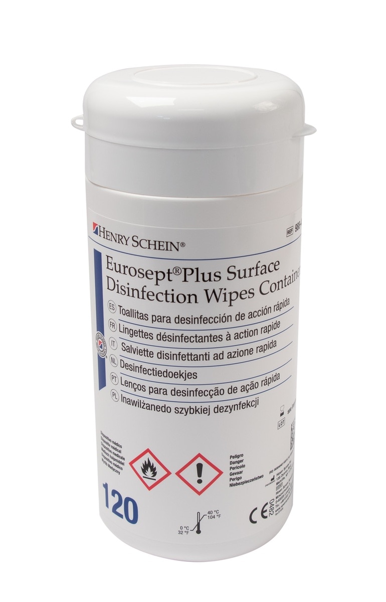 Eurosept Xtra Surface Disinfection Wipes dispenser - Gevuld met 120 st