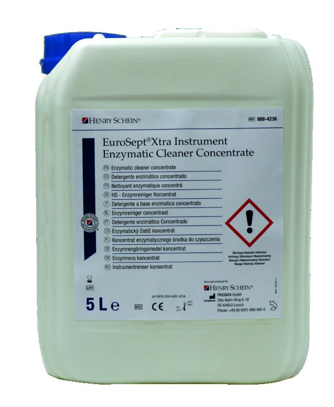 Eurosept Xtra Nettoyant Enzymatique Instruments - 5L - HENRY SCHEIN