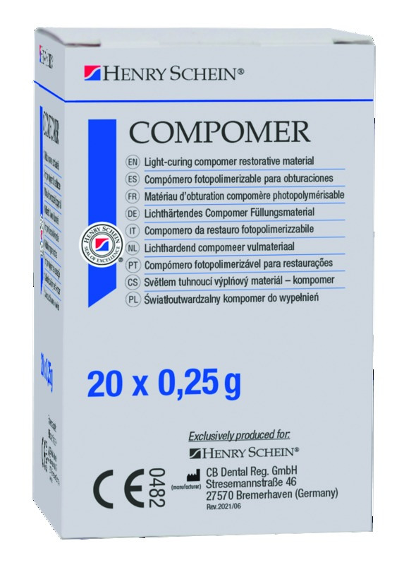 Compomer A3 Boite de 20X0,25G - HENRY SCHEIN