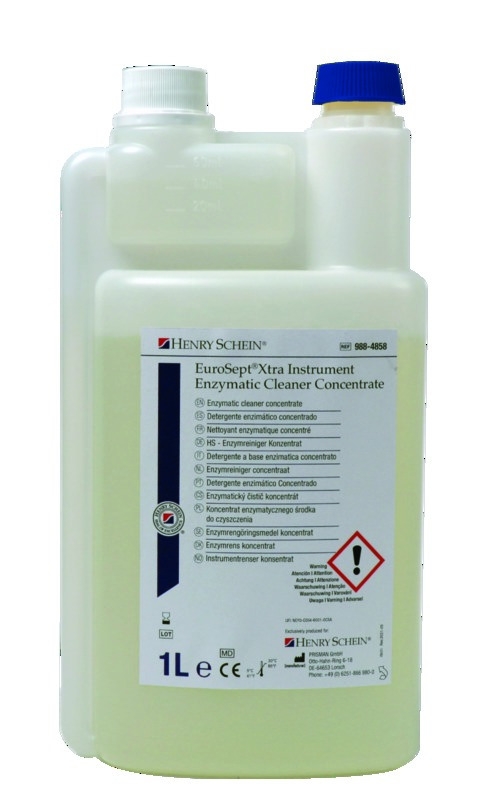 Eurosept Xtra Nettoyant Enzymatique Instruments - 1L - HENRY SCHEIN