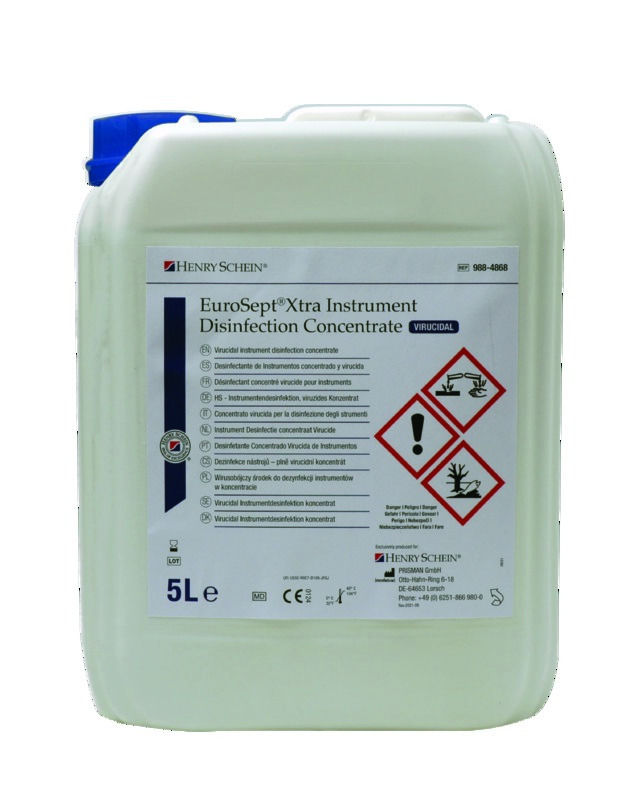 Eurosept Xtra Desinfectant Virucide Instrument 5L - HENRY SCHEIN