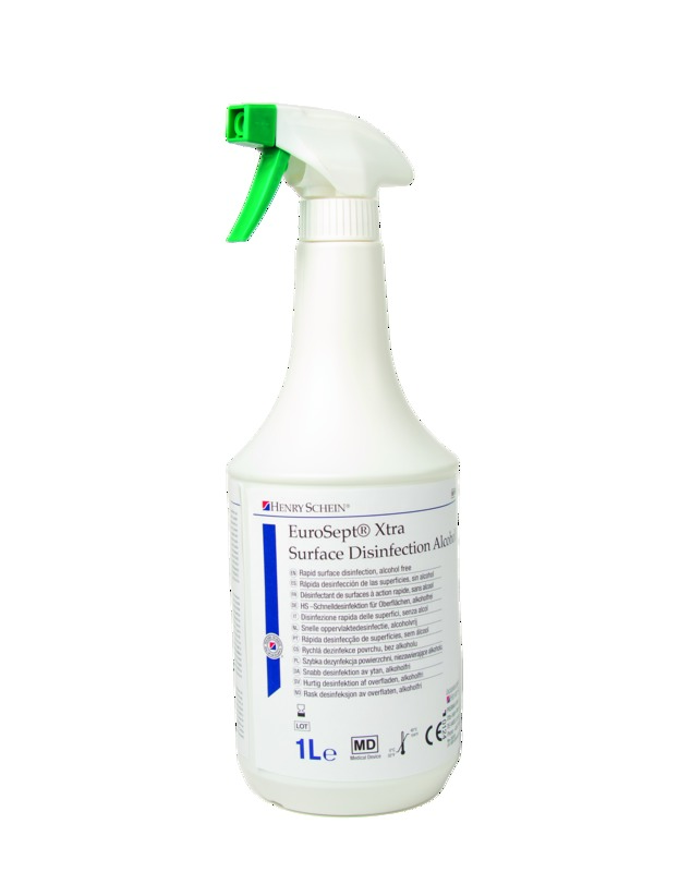 Eurosept Xtra Désinfectant surfaces sans alcool 1L - HENRY SCHEIN