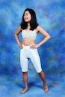 Compression Garment Above Knee Medium Women 37-40" White
