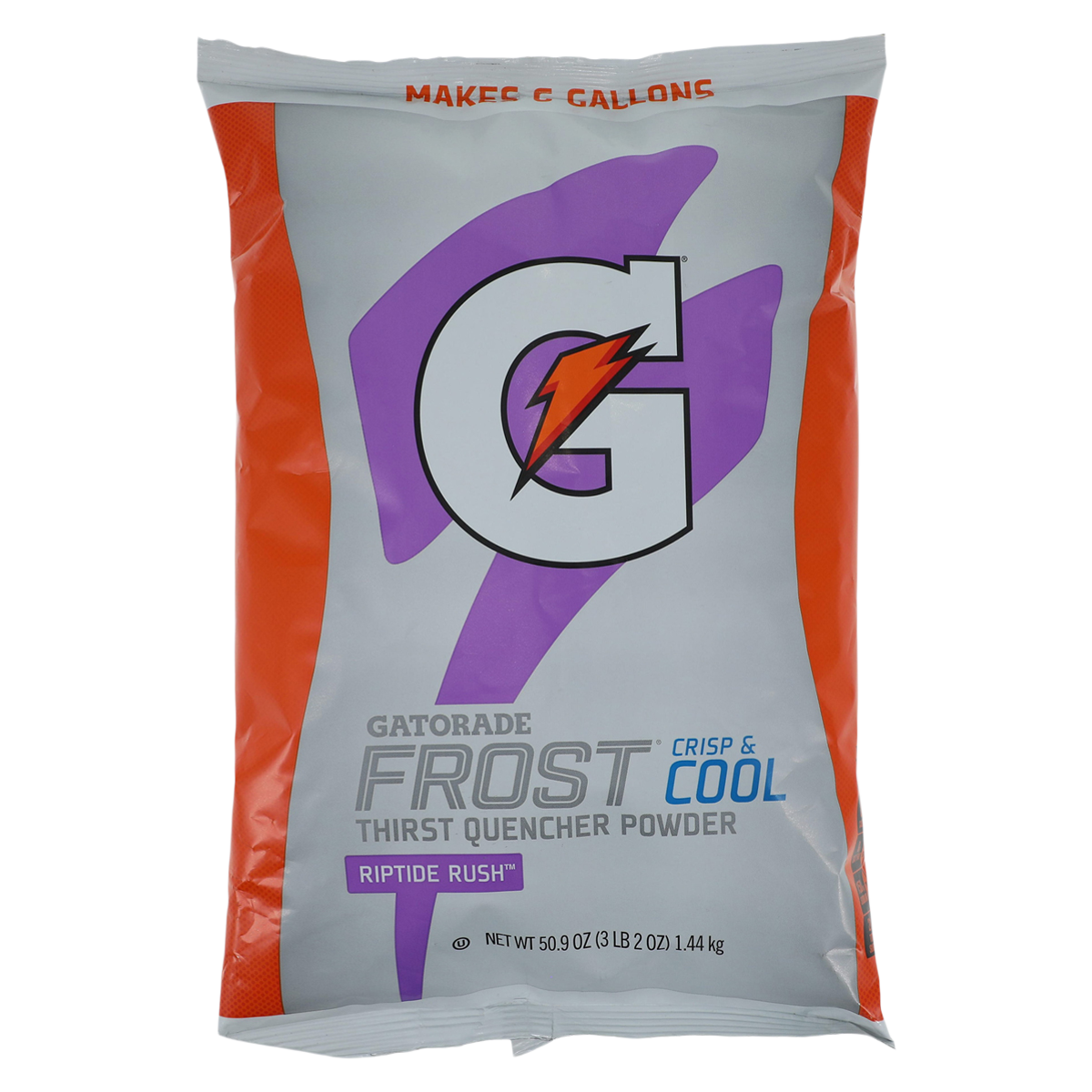 Gatorade Sports Beverage Frost Riptide Rush 51oz Packet 14/Ca