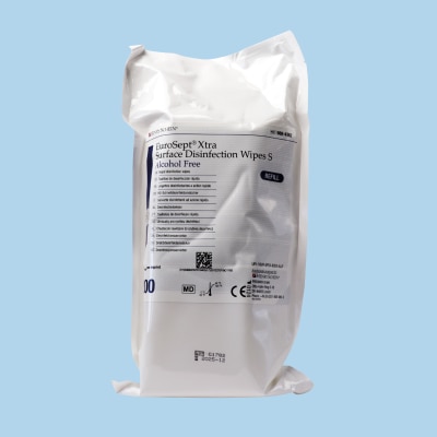 Alcohol-free surface wipes