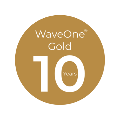 WaveOne Gold 10 Years at the top