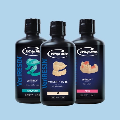 Whip Mix 3D Printing Resins