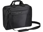 Targus CityLite Expandable Laptop Briefcase, Black, 16.5 x 3.5 x 13.25 in., Polyester